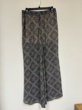 🤎Sugarmint Printed Boho Palazzo Pants🤎